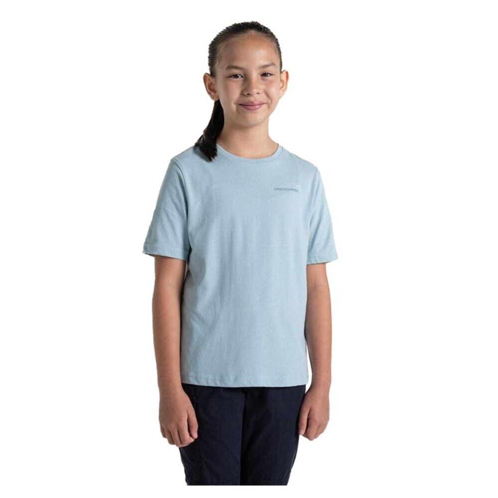 Craghoppers Childrens/Kids Ellis Whale Shark T-Shirt / Sky Blue